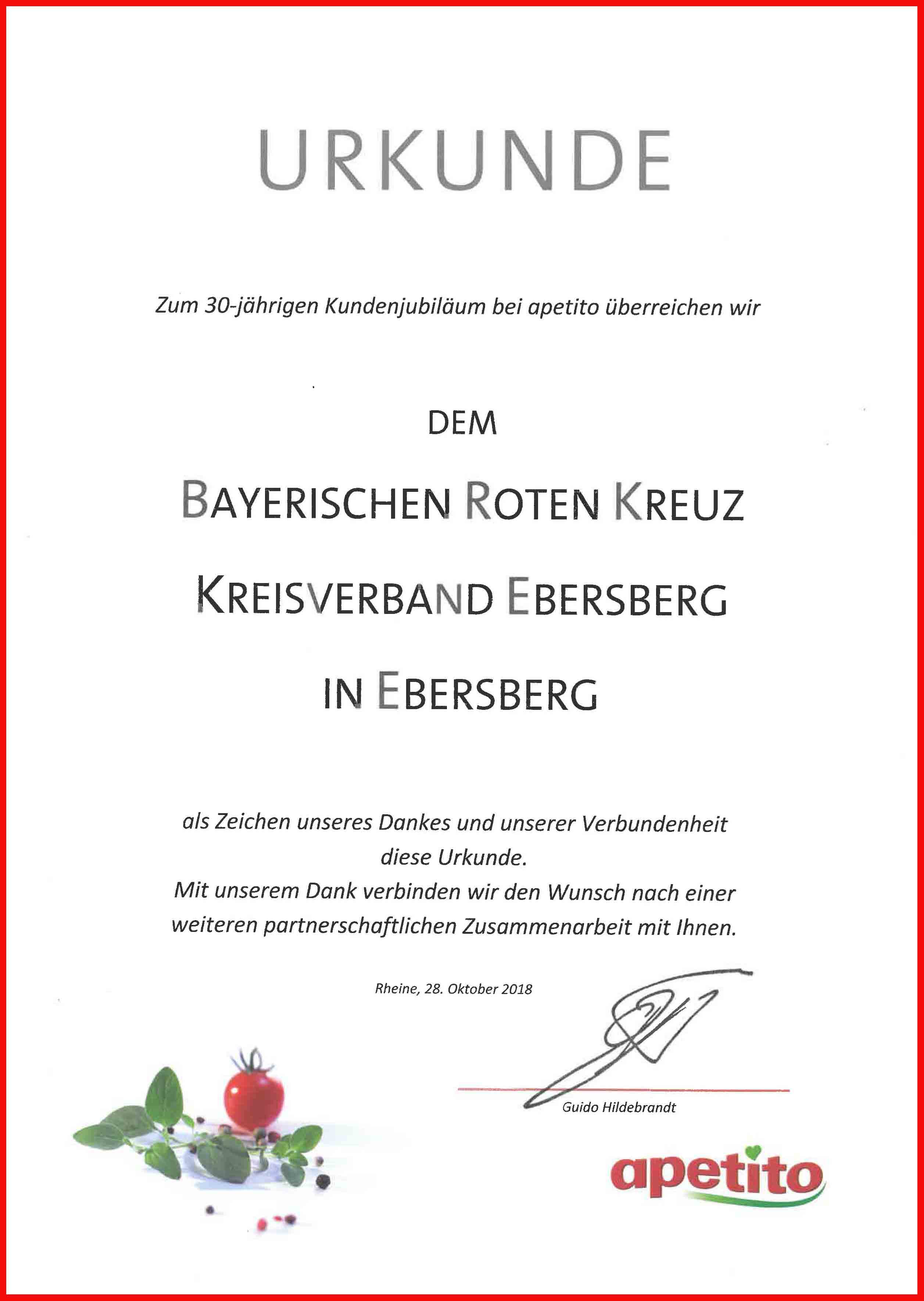 Essen Auf Rädern - BRK KV Ebersberg